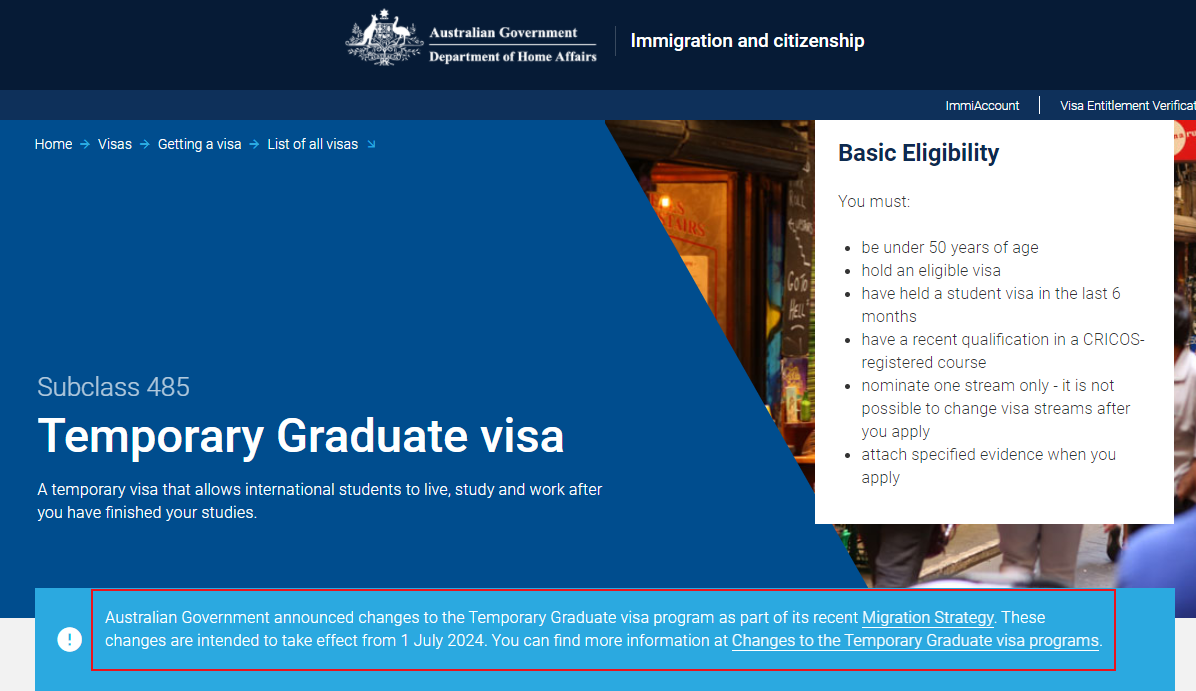 注意!7月1日将政策大变!这两类人「澳洲学签」申请受限！